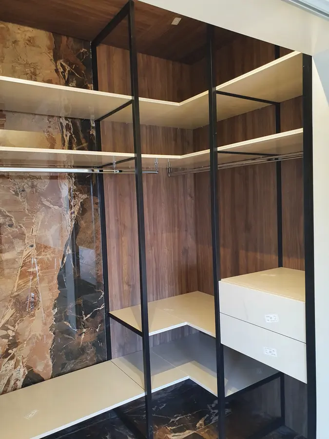 custom walk-in wardrobe — Fine Cut Furniture, Arad, Romania