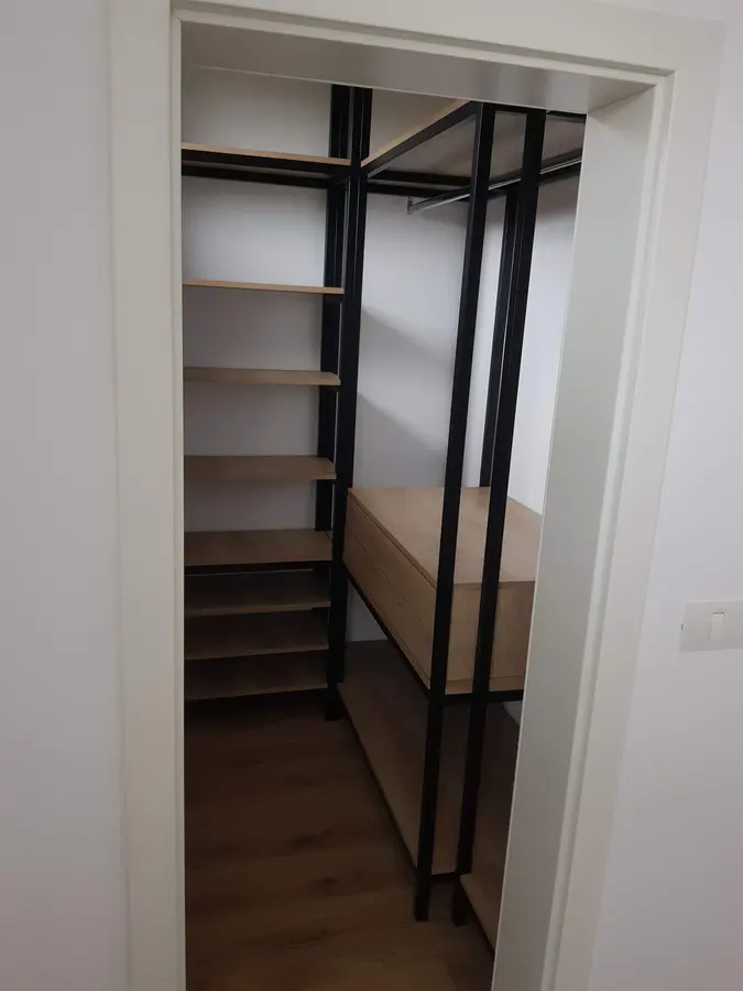 custom walk-in wardrobe — Fine Cut Furniture, Timișoara, Romania